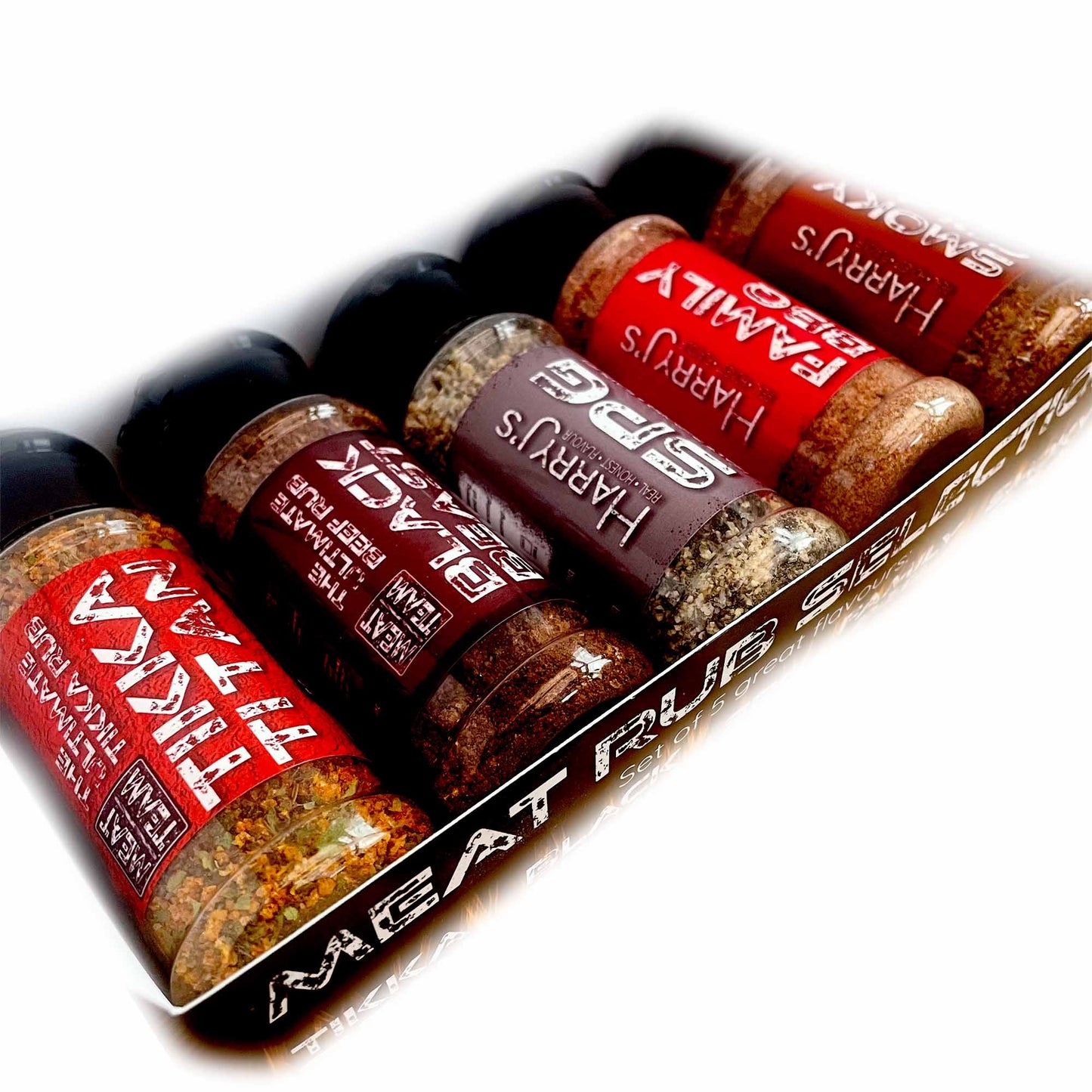 Meat Rub Selection Pack 5x Best Selling Flavours