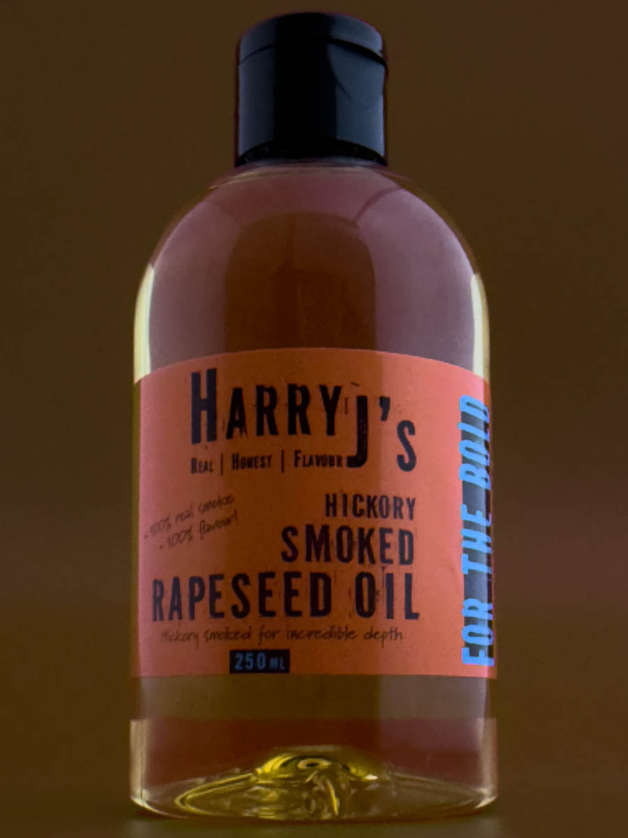 Smoked Rapeseed Oil For Cooking and BBQ Hickory Smoked Oil UK Delivery