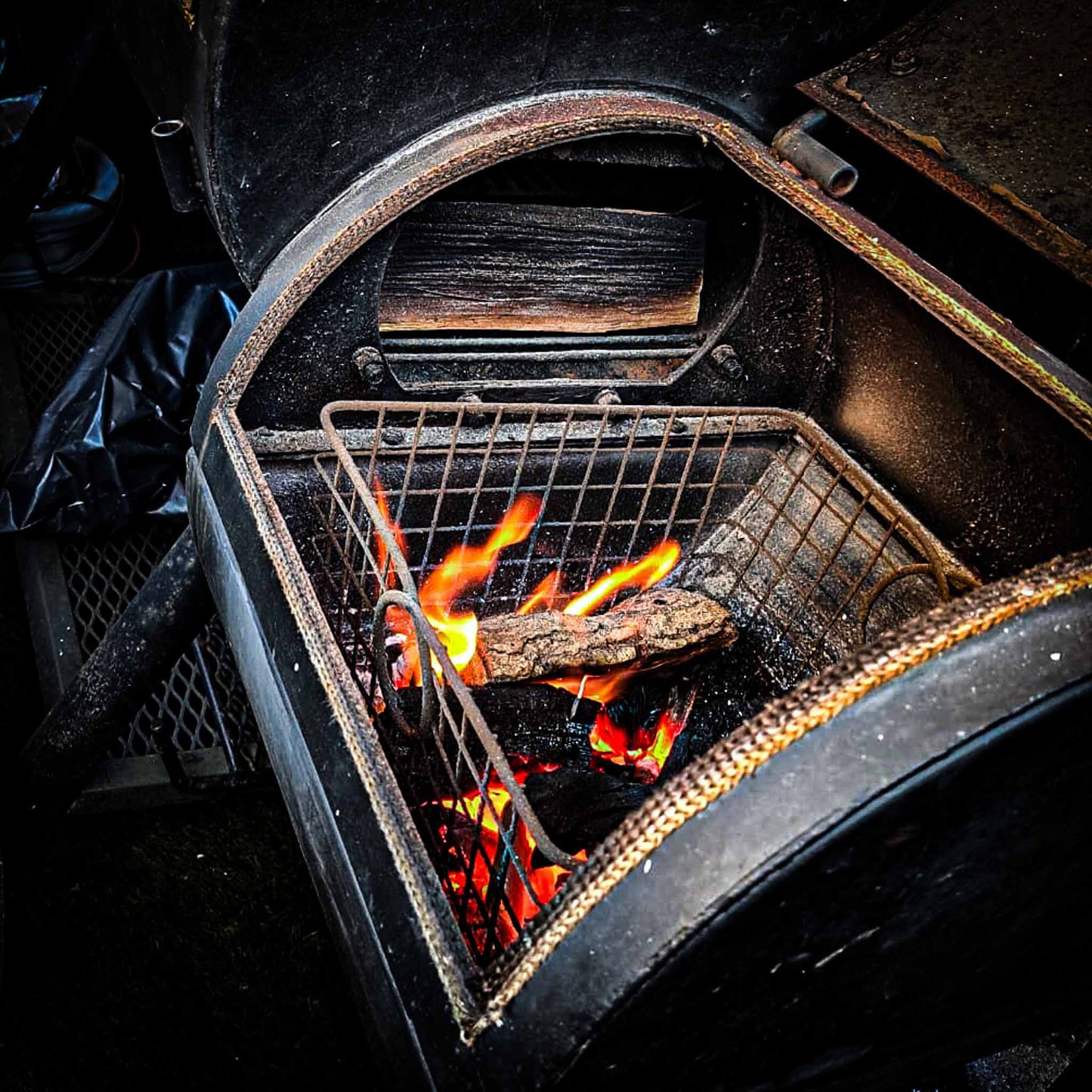 Oak BBQ Offset Smoker Splits XL Length Fuelwood