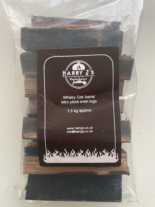 Ooni Pizza Oven Mini Logs Whisky Oak Karu 12