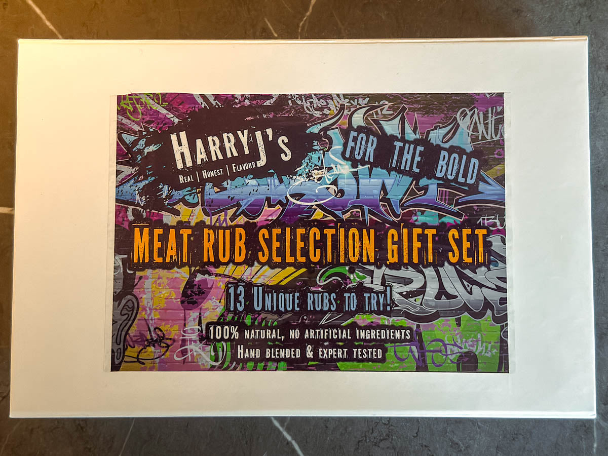 BBQ Rub Gift Set Box With 13 Different Rubs