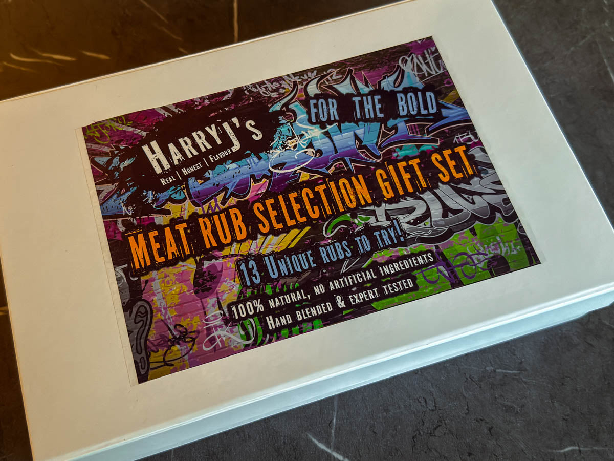 BBQ Rub Gift Set Box With 13 Different Rubs