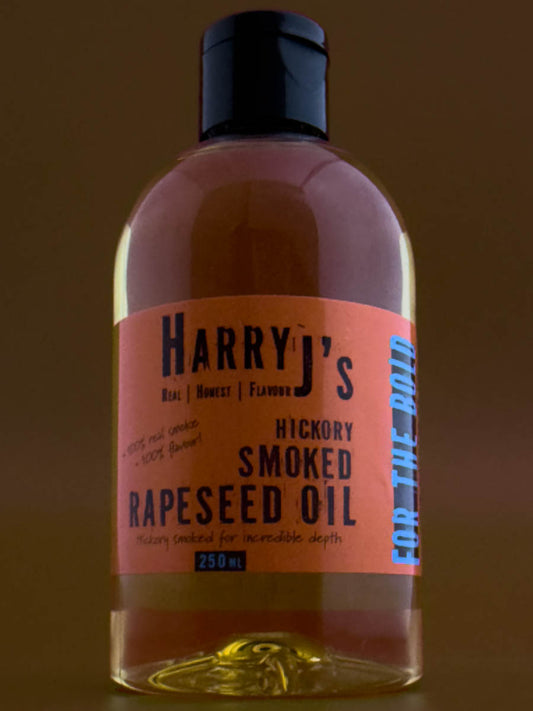 Smoked Rapeseed Oil For Cooking and BBQ Hickory Smoked Oil UK Delivery