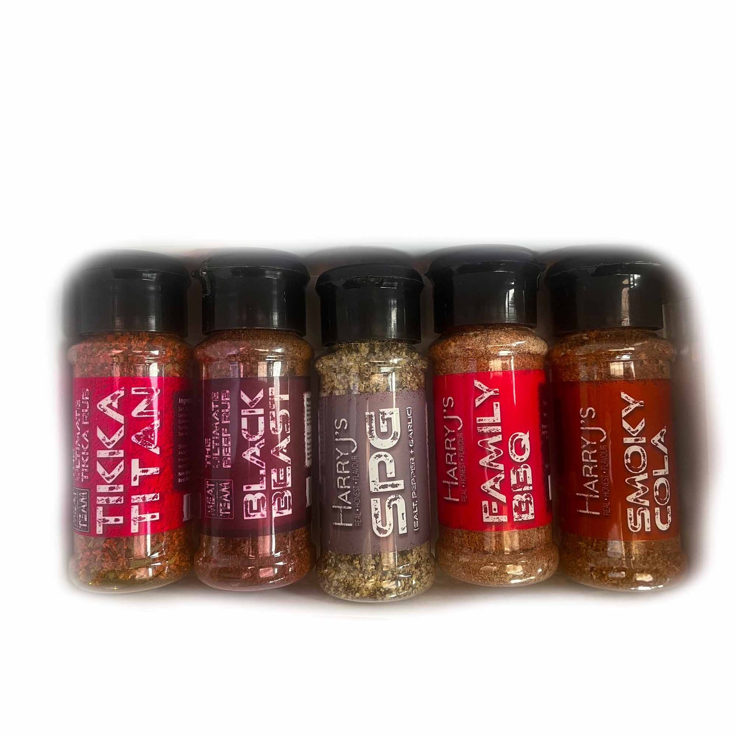 Meat Rub Selection Pack 5x Best Selling Flavours