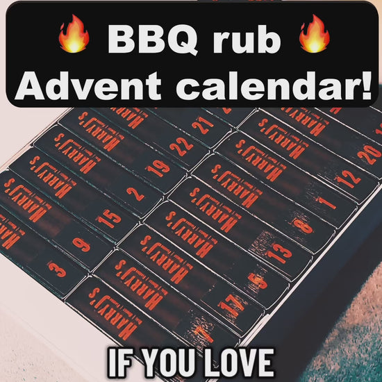 BBQ rub advent calendar 24 unique rubs and seasonings for any UK BBQ lover