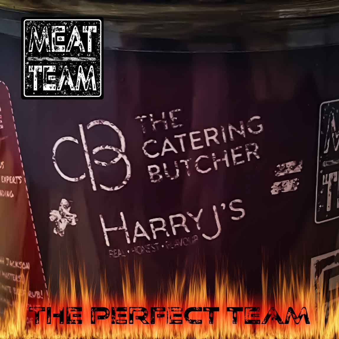 Meat Team BBQ Rub Collab Catering Butcher Longton and Harry J's
