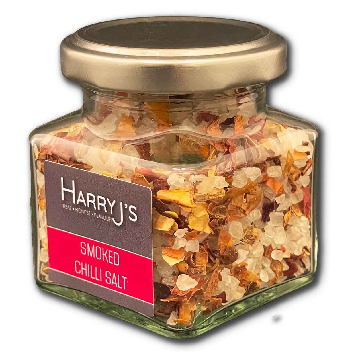 Chilli Smoked Sea Salt Jar Seasoning Harry J's UK