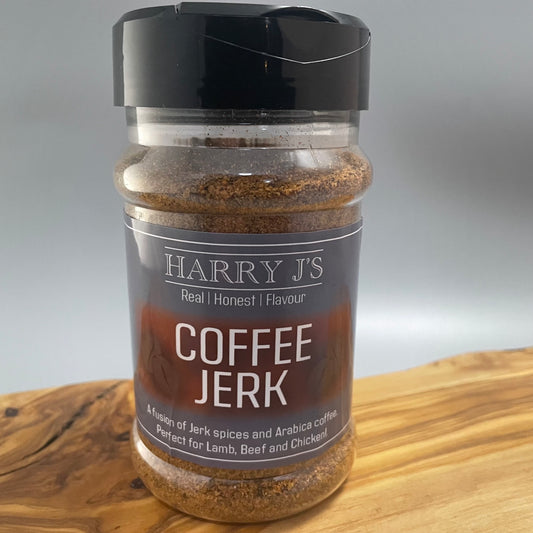 Harry J's Coffee Jerk Rub and Seasoning